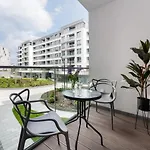 5 Min Do Plazy! Plac Unii - Baltic Sands Premium アパート グディニャ